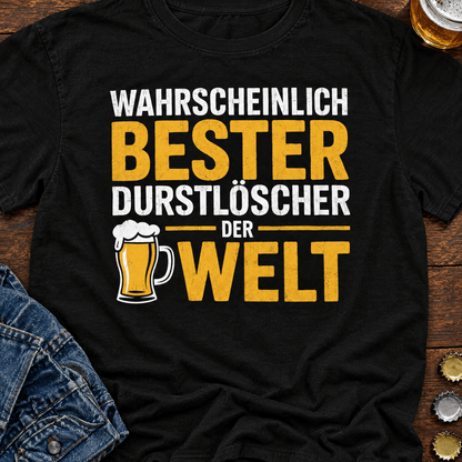 Durstlöscher Bier T-Shirt -T-ShirtBull