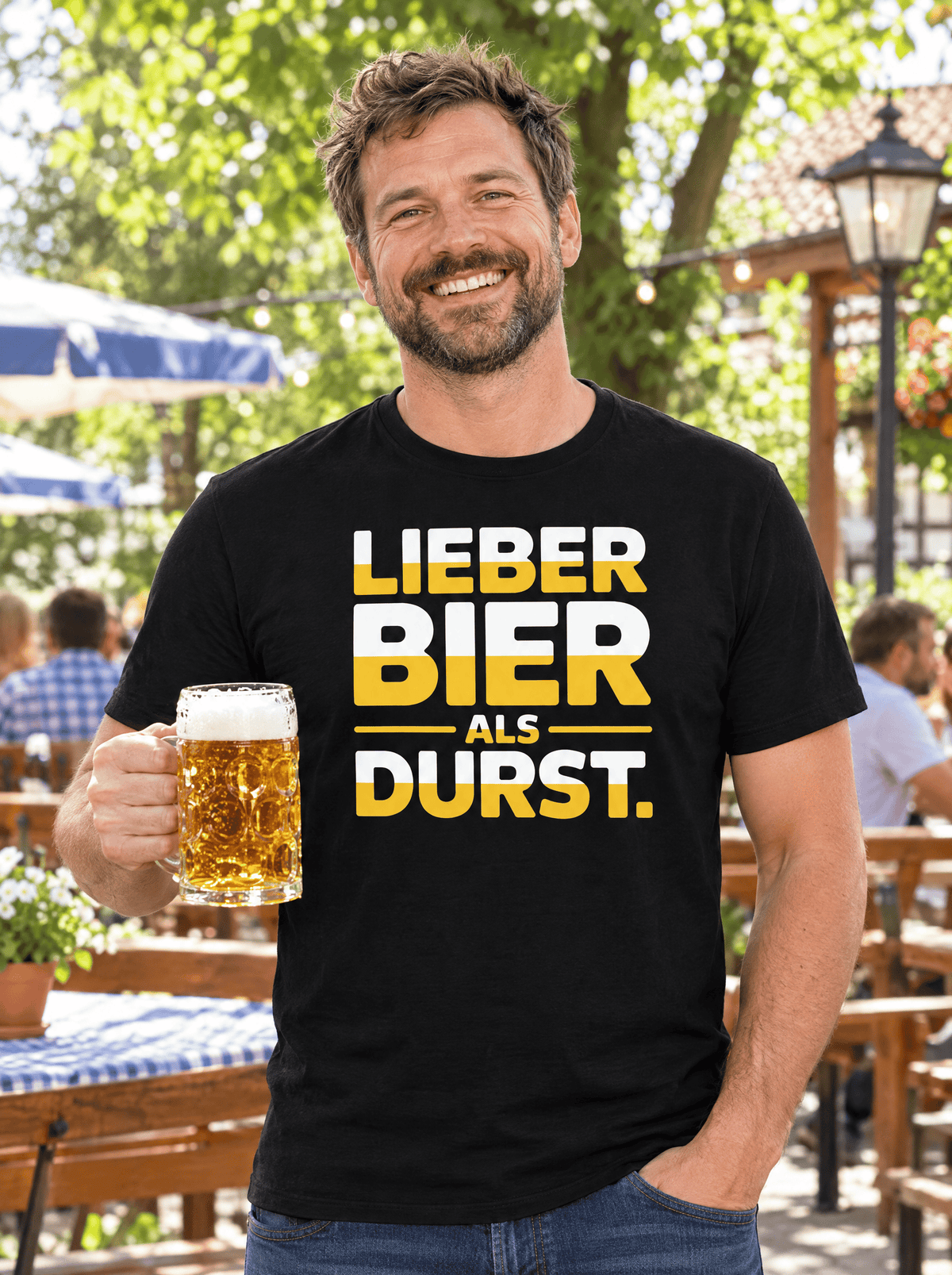 Lieber Bier T-Shirt -T-ShirtBull