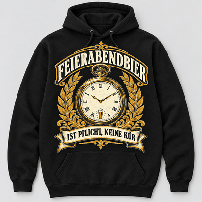 Feierabendbier Pflicht Hoodie -T-ShirtBull