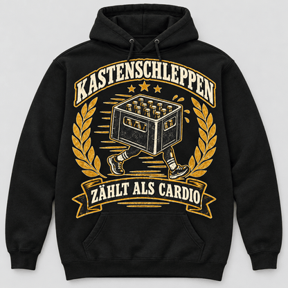Kastenschleppen zählt als Cardio Hoodie -T-ShirtBull