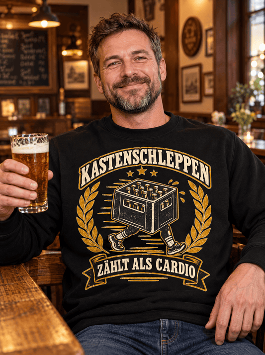 Kastenschleppen zählt als Cardio Sweatshirt -T-ShirtBull