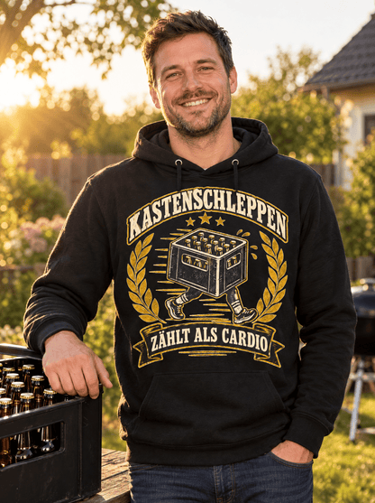 Kastenschleppen zählt als Cardio Hoodie -T-ShirtBull