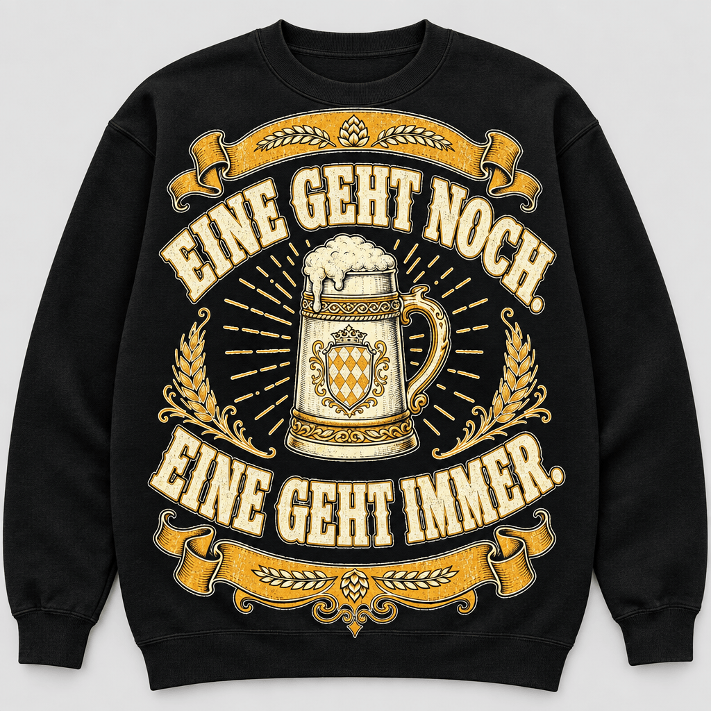 Eine Geht Noch Sweatshirt Studioansicht