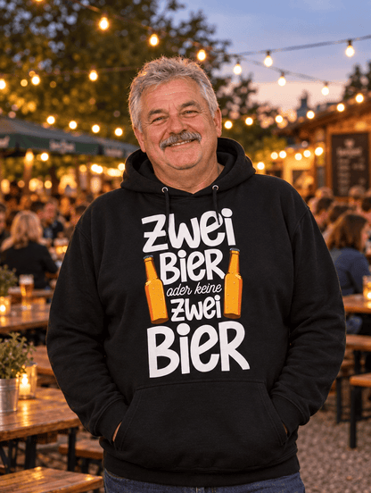 Zwei Bier Hoodie -T-ShirtBull