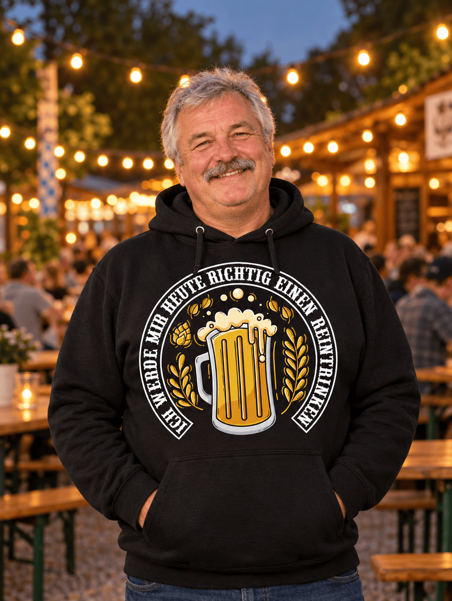 Einen Reintrinken Hoodie -T-ShirtBull