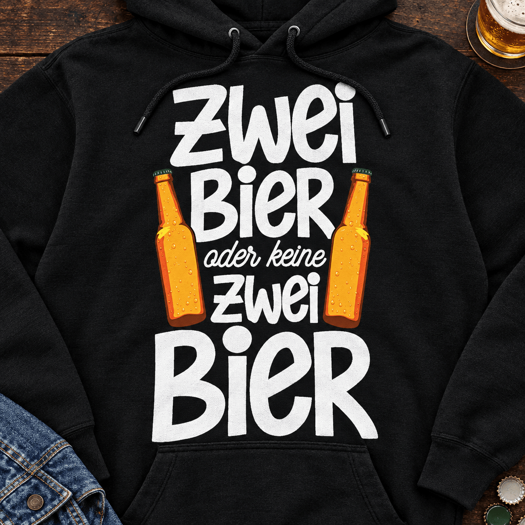 Zwei Bier Hoodie -T-ShirtBull