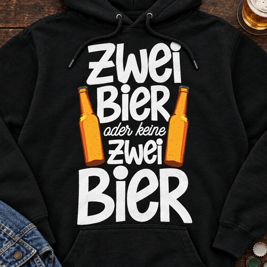 Zwei Bier Hoodie -T-ShirtBull