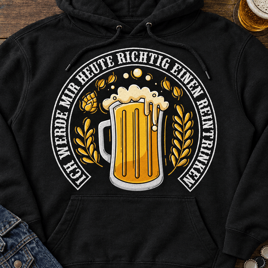 Einen Reintrinken Hoodie -T-ShirtBull