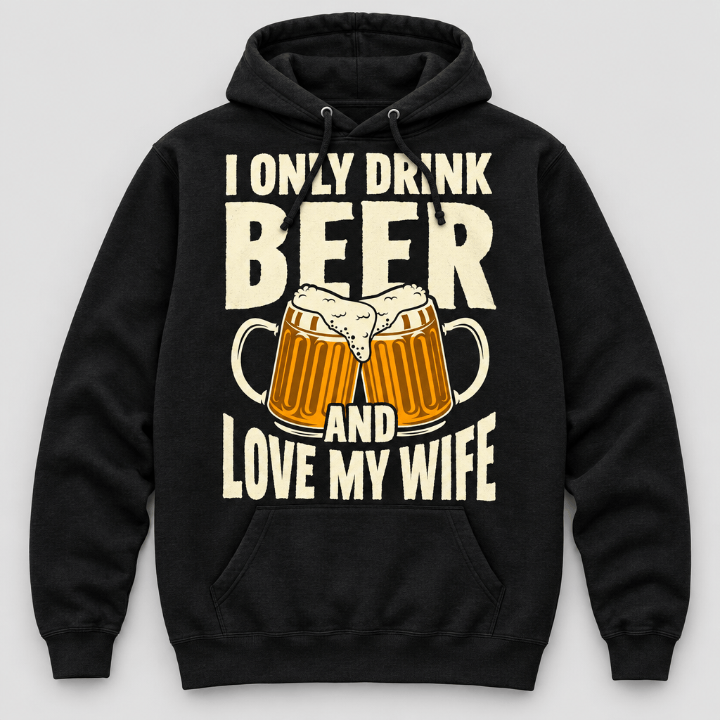 Love my Wife Hoodie -T-ShirtBull