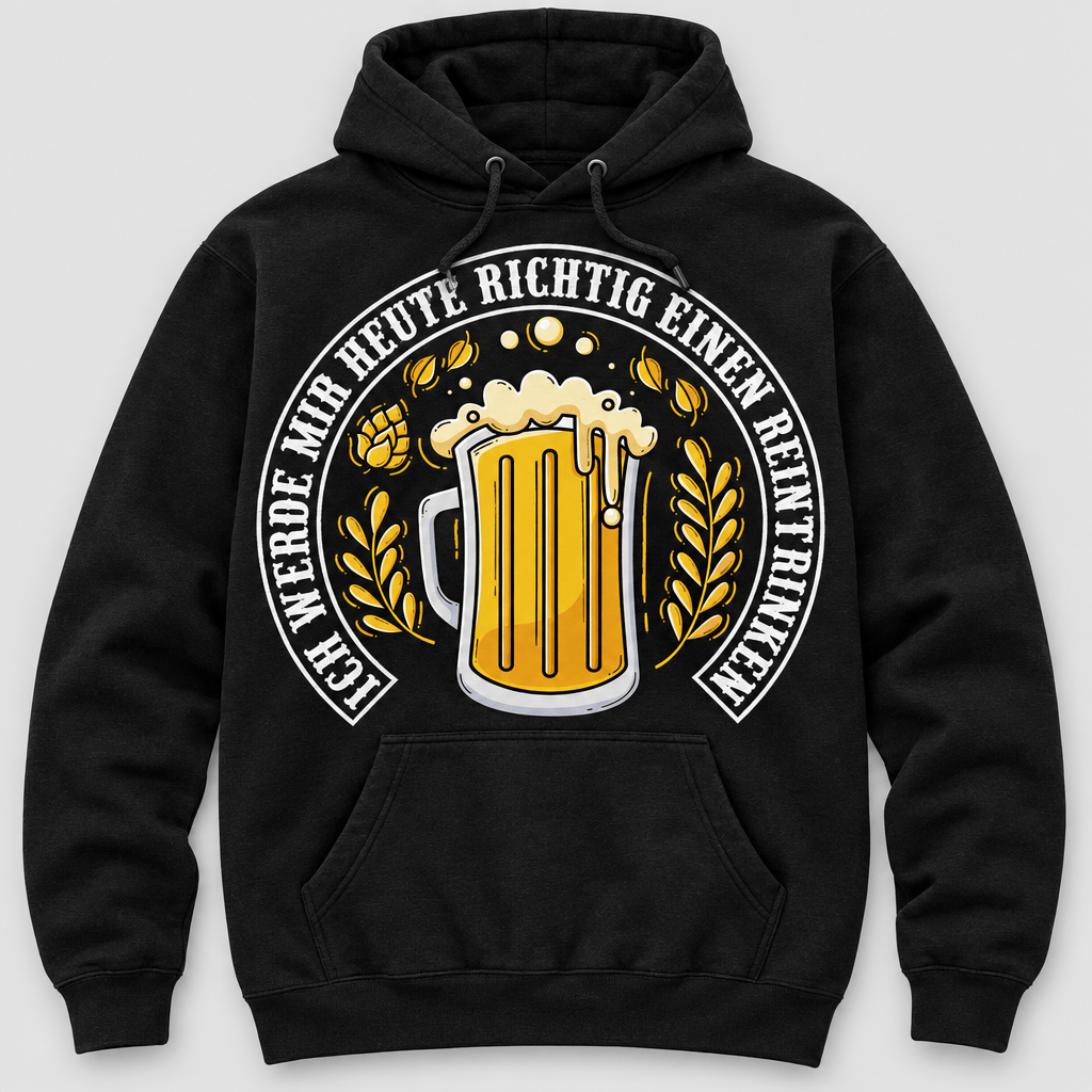 Einen Reintrinken Hoodie -T-ShirtBull
