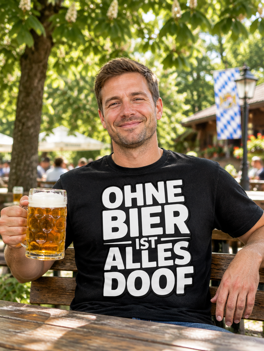 Alles Doof Bier T-Shirt - Lifestyle - T-ShirtBull