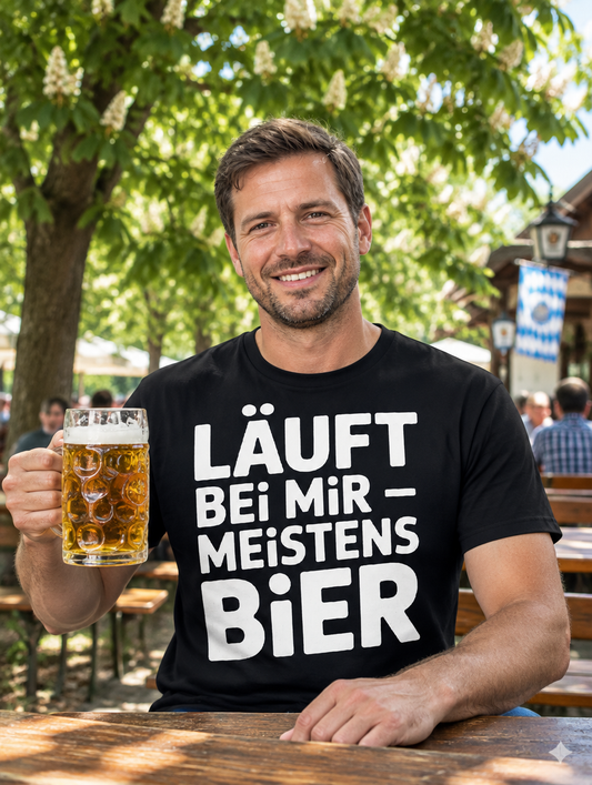 Läuft Bei Mir T-Shirt - Lifestyle - T-ShirtBull