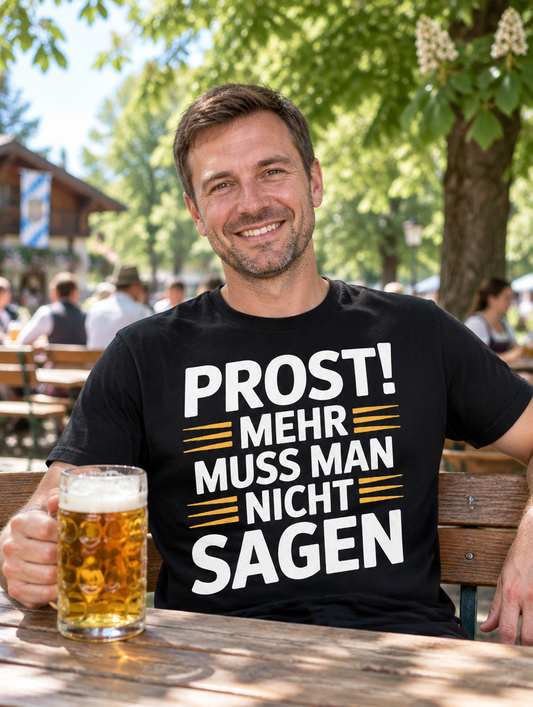 Prost! Bier T-Shirt - Lifestyle - T-ShirtBull