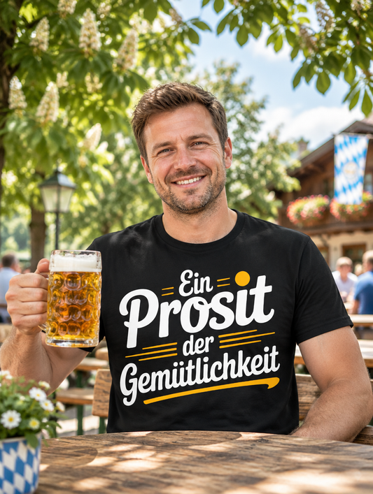 Prosit Bier T-Shirt - Lifestyle - T-ShirtBull