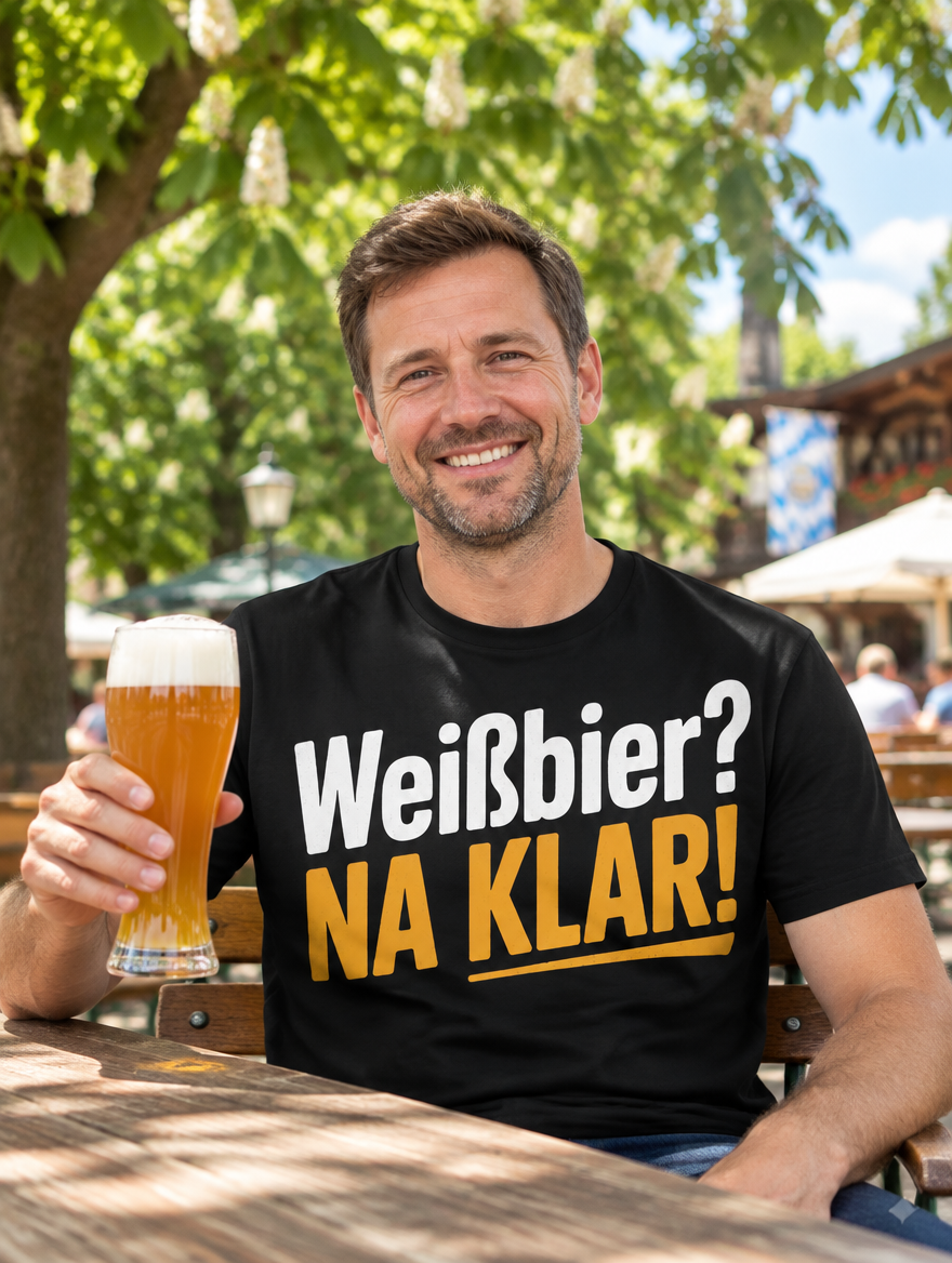Weißbier T-Shirt - Lifestyle - T-ShirtBull