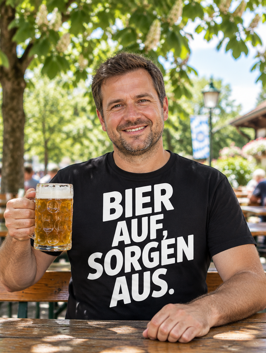 Sorgen Aus Bier T-Shirt - Lifestyle - T-ShirtBull