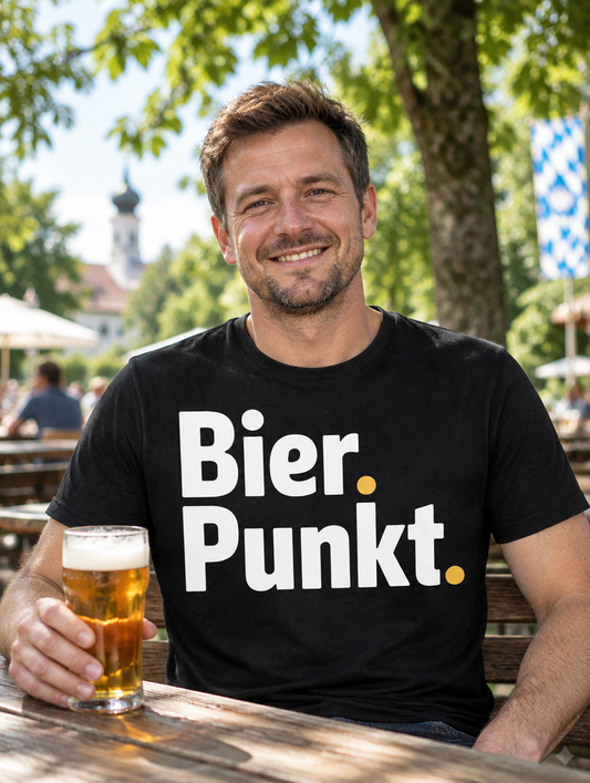 Bier Punkt Bier T-Shirt - Lifestyle - T-ShirtBull