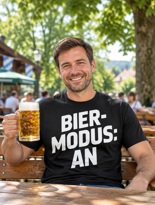 Bier-Modus Bier T-Shirt - Lifestyle - T-ShirtBull