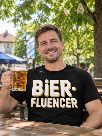 Bier - Fluencer Bier T-Shirt - Lifestyle - T-ShirtBull