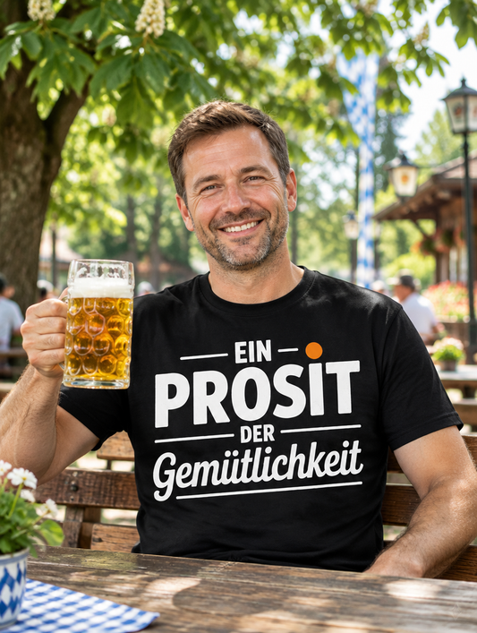 Ein Prosit Bier T-Shirt - Lifestyle - T-ShirtBull