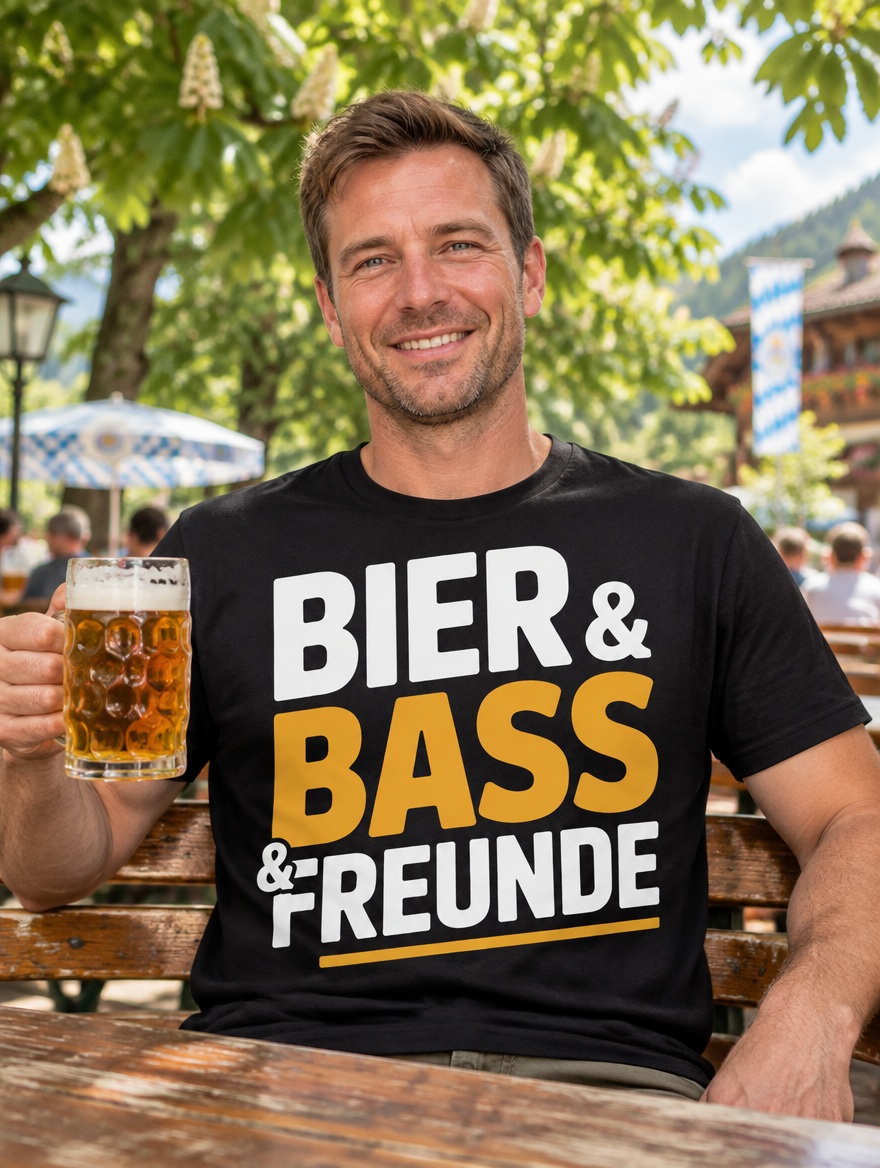 Bass & Freunde BierT-Shirt - Lifestyle - T-ShirtBull