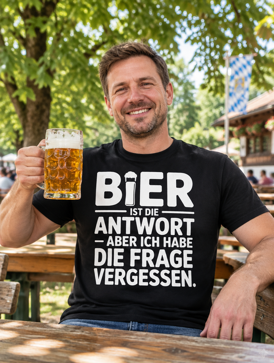 Vergessen Bier T-Shirt - Lifestyle - T-ShirtBull