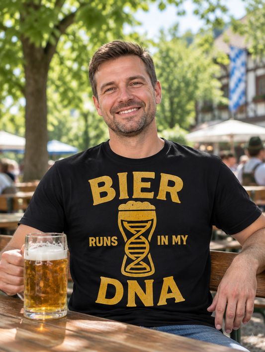 DNA Bier T-Shirt - Lifestyle - T-ShirtBull