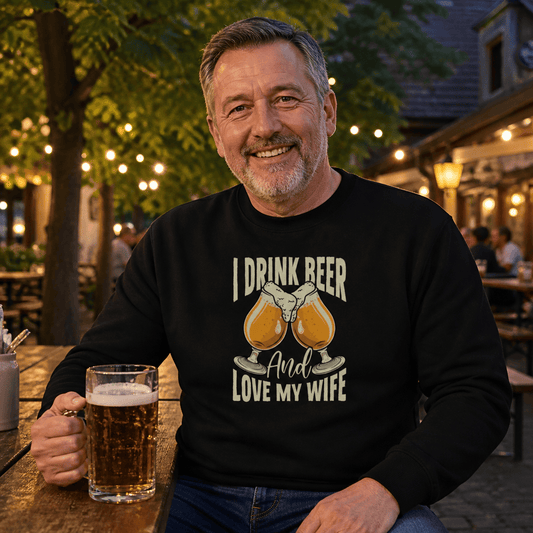 love my Wife Sweatshirt -T-ShirtBull