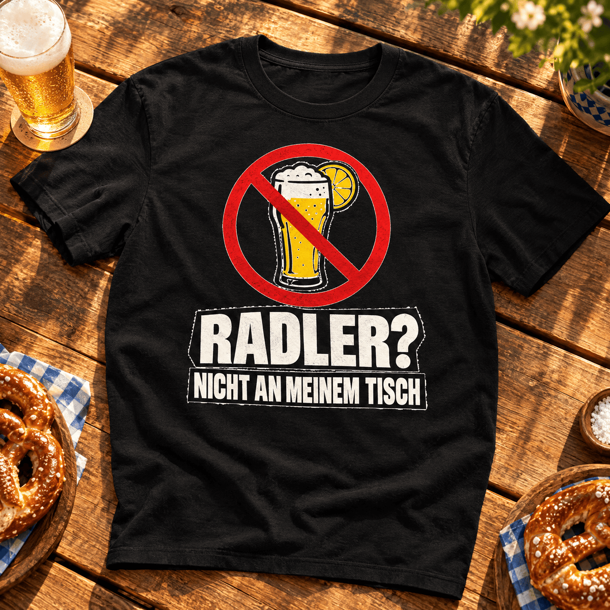 Radler ist kein Bier T-Shirt -T-ShirtBull