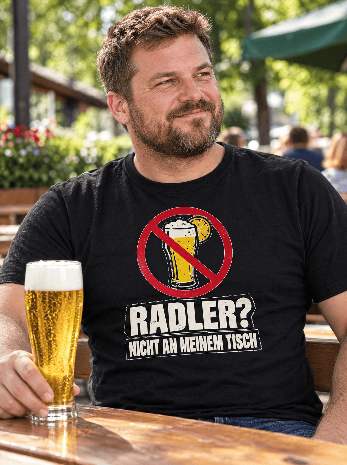 Radler ist kein Bier T-Shirt -T-ShirtBull