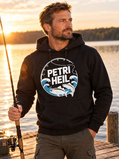 Petri Heil Hoodie Lifestyle