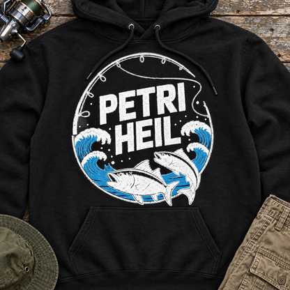 Petri Heil Hoodie Styled Flatlay