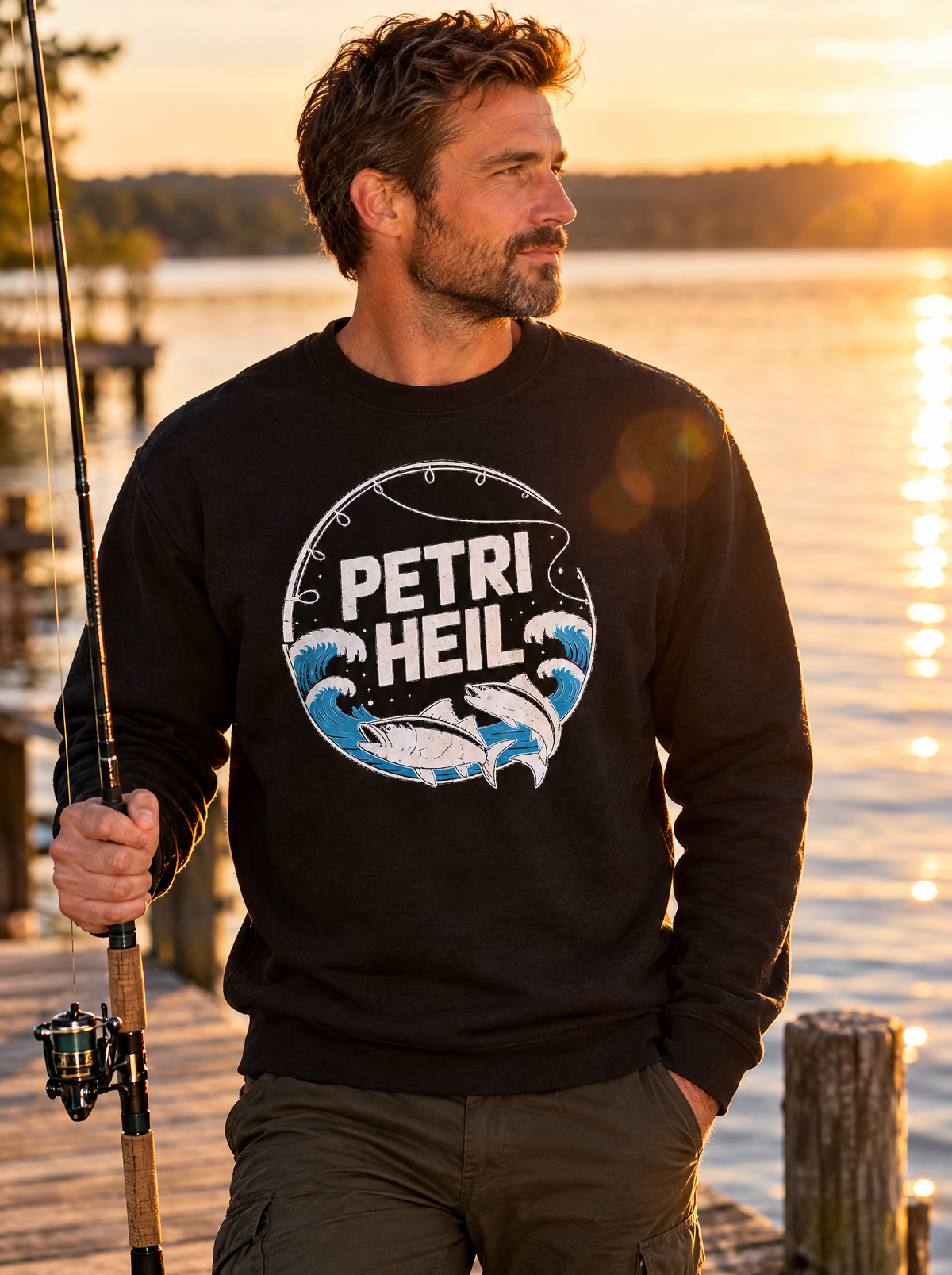 Petri Heil Sweatshirt Lifestyle