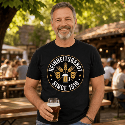 Seit Bier T-Shirt -T-ShirtBull