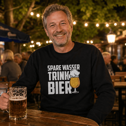 Spare Wasser Sweatshirt -T-ShirtBull